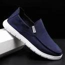 Giày lười nam vải canvas - thiết kế slip-on, nhẹ, thoáng khí, thoải mái, phù hợp đi chơi & dạo phố mùa hè