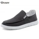 Giày lười nam vải canvas - thiết kế slip-on, nhẹ, thoáng khí, thoải mái, phù hợp đi chơi & dạo phố mùa hè