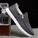 Giày lười nam vải canvas - thiết kế slip-on, nhẹ, thoáng khí, thoải mái, phù hợp đi chơi & dạo phố mùa hè