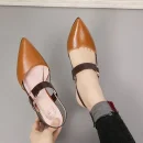 Giày sandal nữ thanh lịch - gót vuông, cổ điển, thoải mái, phù hợp công sở & cưới hỏi mùa hè