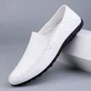 Giày lười nam da thật cao cấp - phong cách Ý, thoáng khí, dễ mang, phù hợp công sở & dạo phố