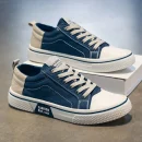Giày sneaker nam vải canvas cổ điển - phong cách thời trang, chống trượt, thoáng khí