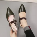 Giày sandal nữ thanh lịch - gót vuông, cổ điển, thoải mái, phù hợp công sở & cưới hỏi mùa hè