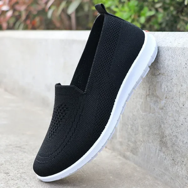 Giày Bệt Nữ Xuân Hè - Giày Vải Bắc Kinh Cổ Điển, Đế Mềm - Ảnh 8